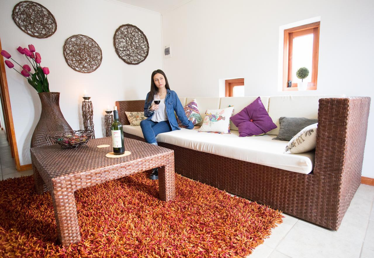 Hostal Del Mimbre Chile Hotell Santa Cruz Eksteriør bilde